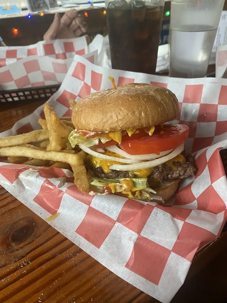 Burger and Fries