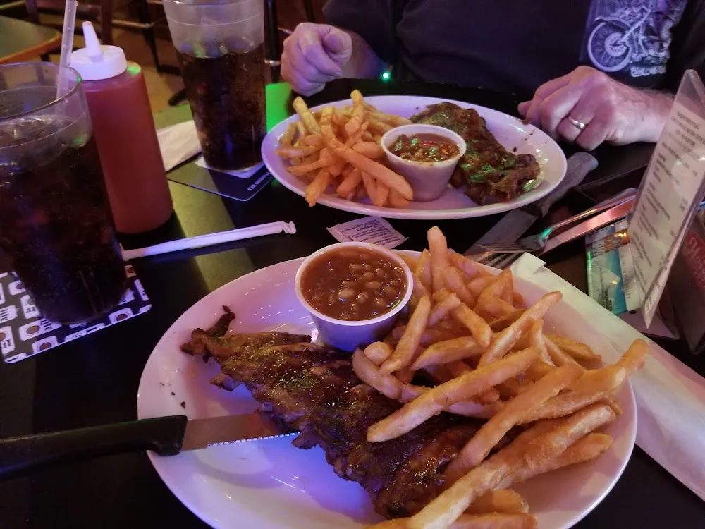 Rack of BBQ Ribs with French